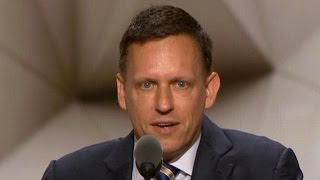 Entrepreneur Peter Thiel speaks to RNC [upl. by Thilde]