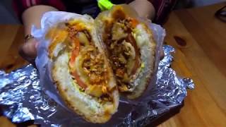 New York City Street Food  The Bronx Bodega food BEST Sandwiches [upl. by Emmalynne215]