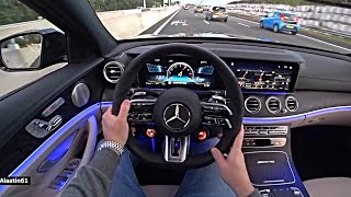 THE MERCEDES AMG E63 S 2024 TEST DRIVE BY ALAATIN61 [upl. by Hoon]