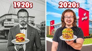 I Tried 100 Years of Fast Food [upl. by Eilah]