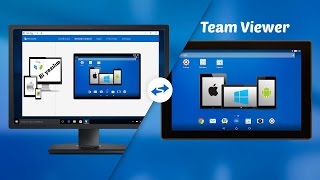 Android ve İosdan Bilgisayara Şifresiz Ücretsiz Bağlantı TeamViewer 4 [upl. by Nonnahs]