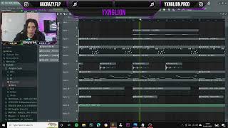 Making A Booter Bee x Chinx UKNY Drill Type Beat 2023  Twitch highlights  UK Drill Beat Tutorial [upl. by Llerreg]