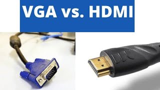 VGA vs HDMI Which is Better [upl. by Lenoj299]