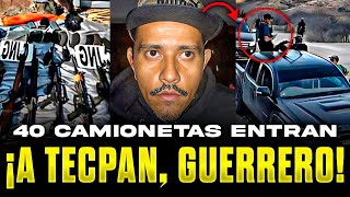 💥¡¡ULTIMA HORA CONVOY de 40 Camionetas DEL CJNG se TOPAN con los MARINOS en Tecpán Guerrero [upl. by Dugald]