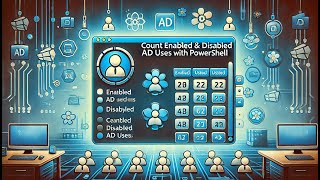 Count Enabled and Disabled AD Users with PowerShell [upl. by Michael228]