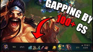 How to GAP on Draven  Educational gameplay [upl. by Elonore358]