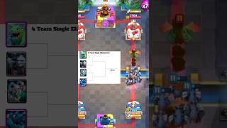 Air Troop Elimination Style clashroyale [upl. by Ardnuat]