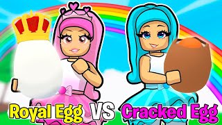 Which Egg Hatches The Most Legendary Pets Cracked VS Royal Egg Roblox Adopt Me [upl. by Aihsitan490]