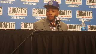 Markelle Fultz on relationship with Joel Embiid and Ben Simmons [upl. by Eibob]