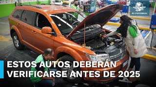 ¡Que no se te pase Esos son los autos que deberán verificarse los próximos dos meses [upl. by Aramac406]