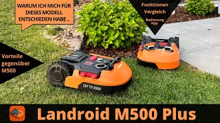 Worx Landroid M500 Plus  Ein genialer Rasenroboter [upl. by Paulo]