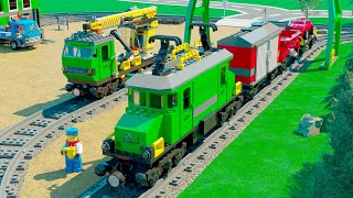 LEGO CITY Cargo Train Animation [upl. by Wesley]