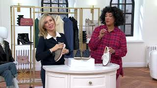 Clarks Signature Leather Loafer OriannaW Move on QVC [upl. by Tabatha]