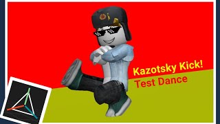 Roblox Russian Kazotsky Kick Dance Prisma 3d Roblox Animation [upl. by Jenda11]