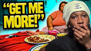 SHE RELAPSED AGAIN😂😱 REACTING TO 600LB LIFE CRAZIEST MEALS [upl. by Suchta]