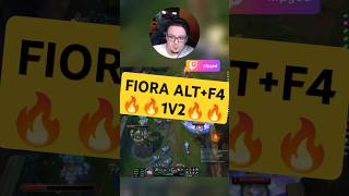 EASY 2V1 VS FIORA RENGARmoba Twitch clip streamer fyp leagueoflegends riven fiora [upl. by Parthinia]