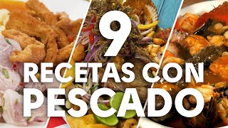 9 recetas de pescado  BUENAZO [upl. by Lewert]