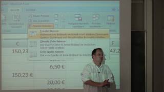 Excel Tutorial Deutsch Haushaltsbuch Berechnung Mittelwert  httpwwwstudiumundpcde [upl. by Seiden202]