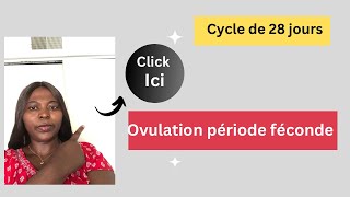 Comment déterminer le jour de l’ovulation et la période féconde d’un cycle de 28 jours [upl. by Schild]