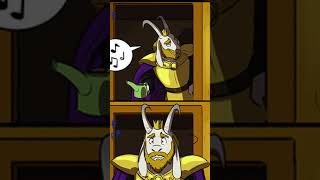 Flowey Origins Part 4 Undertale Comic Dub Undertale shorts flowey [upl. by Shepard428]