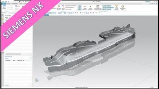 Crossbeam part 1  Siemens NX 12 Training  Surfaces [upl. by Elcin]