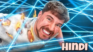 Worlds Deadliest Laser Maze Hindi Video  Mr Beast Hindi  Mrbeast in Hindi MrBeast [upl. by Cleopatra]