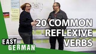 20 Common Reflexive Verbs in German  Super Easy German 97 [upl. by Lazar305]