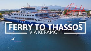 Visit Greece Ferry To Thassos island via Keramoti guide with practical info [upl. by Derreg]