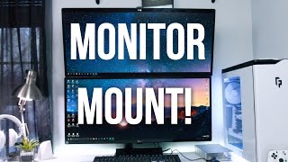 My Monitor Mount for Stacked Monitors [upl. by Babette]