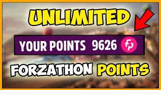 UNLIMITED FORZATHON POINTS GLITCH  MAKE MILLIONS  FORZA HORIZON 5 [upl. by Ahsa]