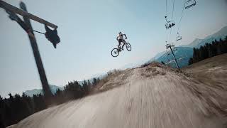 Morzine 2024  FPV Droneflight amp Bikeparkaction [upl. by Terrab980]