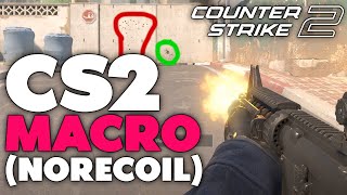 CS2 No Recoil Macro for Logitech CSMACROCOM [upl. by Carrew984]