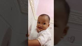 Baby Caroline 10 month funny videoanak baby babygirl babyshorts trendingshorts trending [upl. by Nosbig]