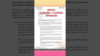 solex energy Ltd share latest news 💥 bonus share updated bse stockmarket nse smju investment [upl. by Adnara391]