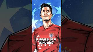 Lewandowski 5 Goals in 9 Minutes 🔥⚽😱 lewandowski bayernmunich [upl. by Nnire]