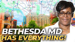 Bethesda MD Map Tour Unveiling The Charm amp Lifestyle  All You Need To Know  Living In Bethesda MD [upl. by Eceerehs]