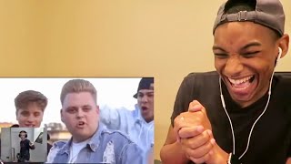 PEWDIEPIE JAKE PAUL REACTION [upl. by Nodanrb]