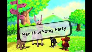 HEE HAW SONG PARTY Bed Time English story [upl. by Naginnarb]