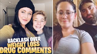 Jenelle Evans Faces Backlash Over Weight Loss Drug Comments [upl. by Glory711]