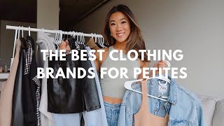 BEST CLOTHING BRANDS FOR PETITES 2021  5 3quot amp under [upl. by Enamrej604]