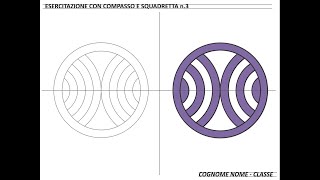 Esercitazione con compasso 3 [upl. by Anhaj238]