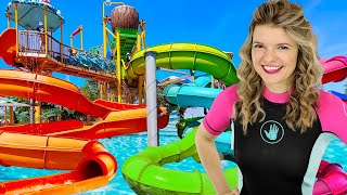 Learn Colors for Kids at the Waterpark Slides Playground and More Colours for Kids  Speedie DiDi [upl. by Mareld]