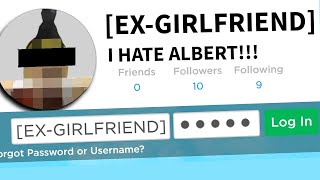 Hacking my Roblox exgirlfriends account [upl. by Amin]