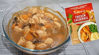 Chicken Casserole  Using Schwartz Chicken Casserole Mix [upl. by Ylimme]