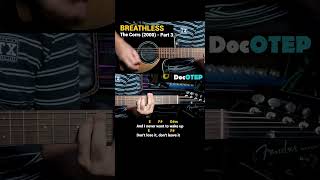 Breathless  The Corrs 2000 Easy Guitar Chords Tutorial with Lyrics Part 3 REELS [upl. by Casilde732]