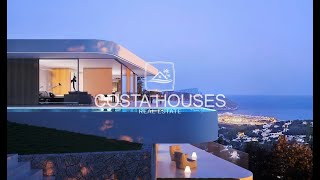 New EXCLUSIVE SEA VILLA in Moraira by COSTA HOUSES ®  Mediterranean Dream Homes Costa Blanca Spain [upl. by Ferdinand]