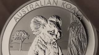 Closeup look at the 2017 Australian Koala 1oz Silver Bullion Coin [upl. by Darraj]