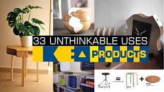 33 Unthinkable uses IKEA product Remake [upl. by Yecnay395]