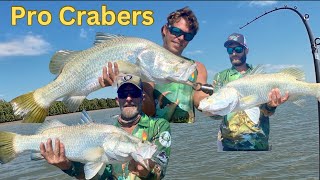 I TOOK the ROPER Pro Crabbers BARRAMUNDI Fishing amp THIS HAPPENED [upl. by Amikay]