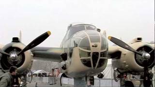 B25 Mitchell HBRDE at Bomber Day 2006 in Sion [upl. by Derwin969]